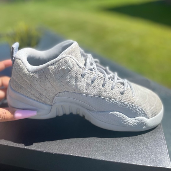 Jordan 12 Retro Low Wolf Grey - Picture 1 of 4